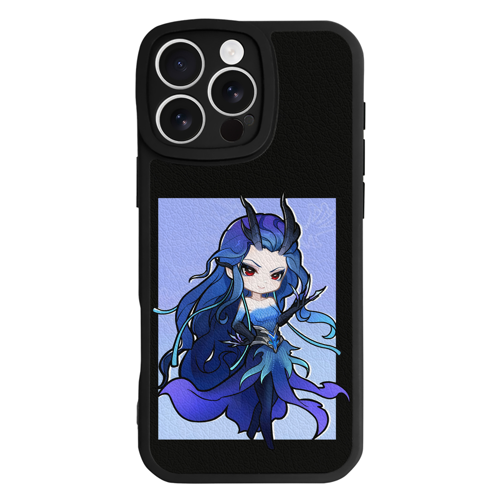 （画像用） Ne Zha 2 ナタ 魔童の大暴れ 【iPhone 16シリーズ対応】シリコンスマホケース（レザー調） 材質：シリコン